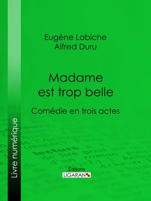 cover image of Madame est trop belle